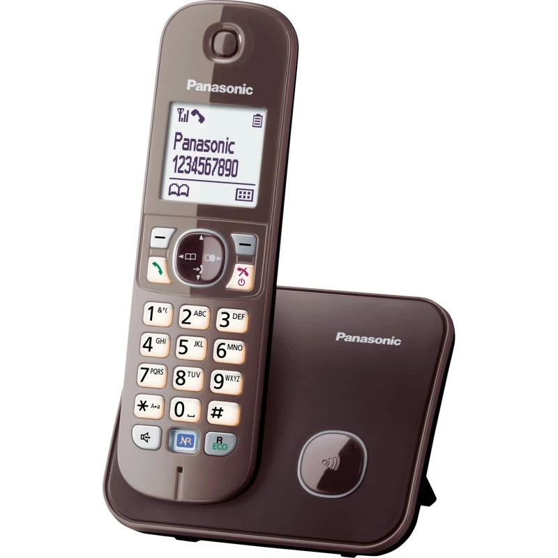 Panasonic KX-TG6811 Trådløs Telefon Mokka Brun