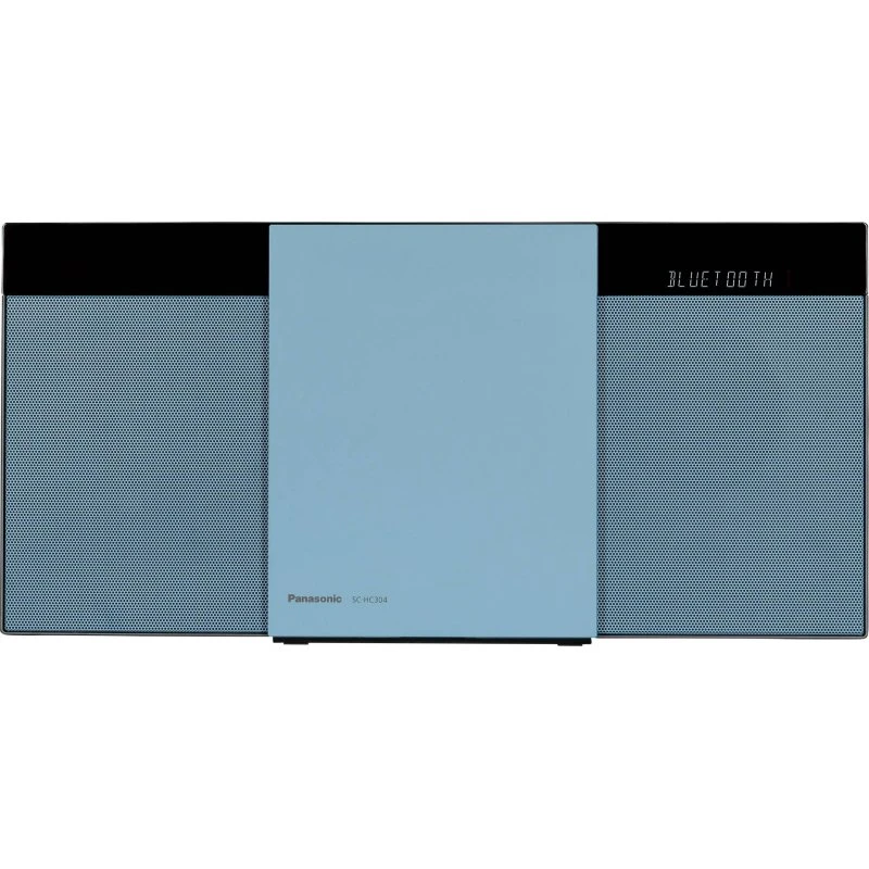 Panasonic SC-HC304EG-G Blå HiFi Stereoanlæg med Bluetooth 20W
