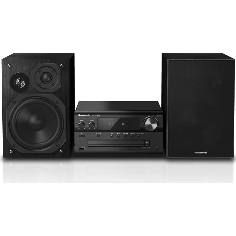 Panasonic PMX90 Stereoanlæg med CD, Bluetooth, Hi-Res Audio, Sort