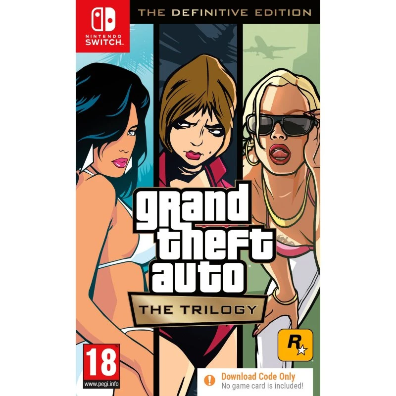 Grand Theft Auto Trilogy: Definitive Edition – Nintendo Switch (Digital Kode)