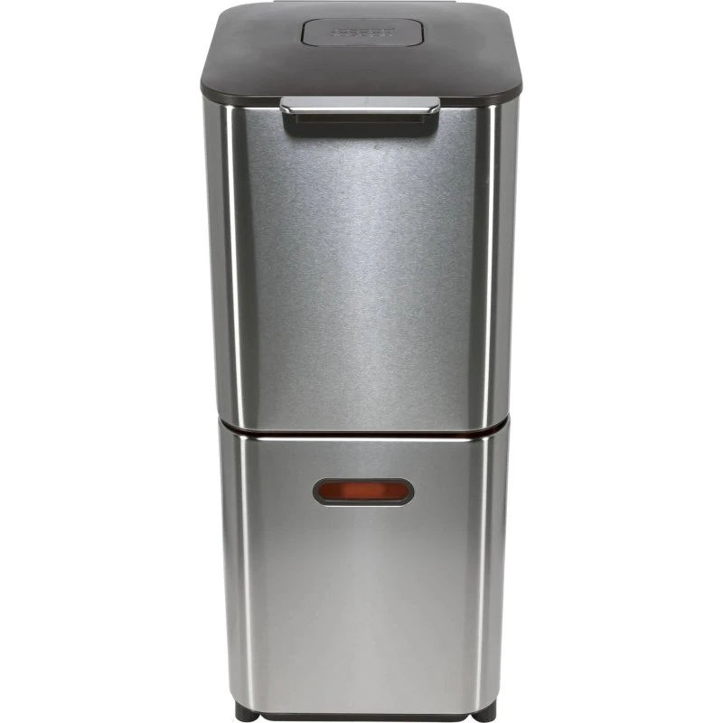 Joseph Joseph Totem Compact 40L Affaldsbeholder, Rustfrit Stål