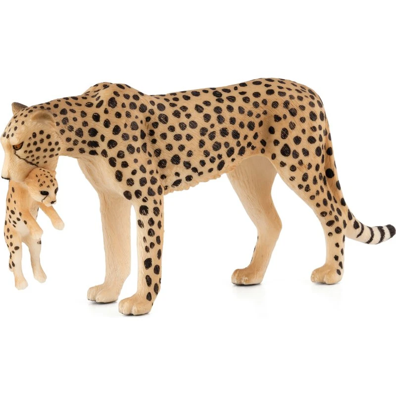 Mojo Gepard med Unge Legetøjsfigur - 3+ år