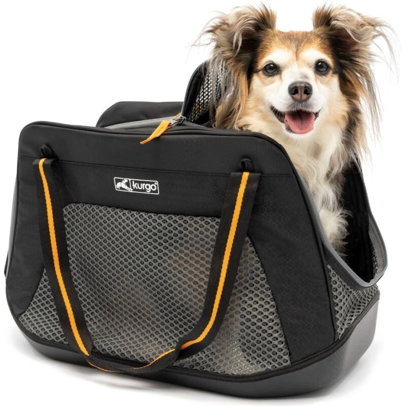 Kurgo Explorer Transporttaske til hund, sort (op til 9 kg)