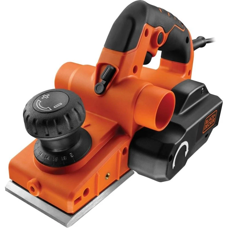Black & Decker KW750K-QS Elhøvl 750 W, Sort/Orange