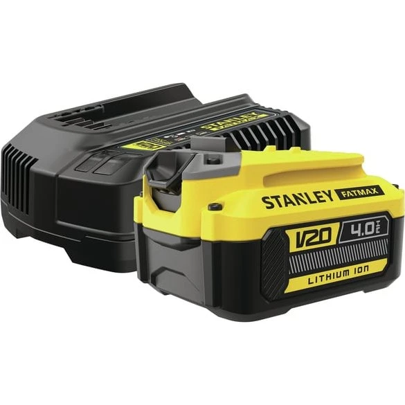 Stanley FATMAX SFMCB14M1-QW 20V 4,0Ah Batteri & Oplader