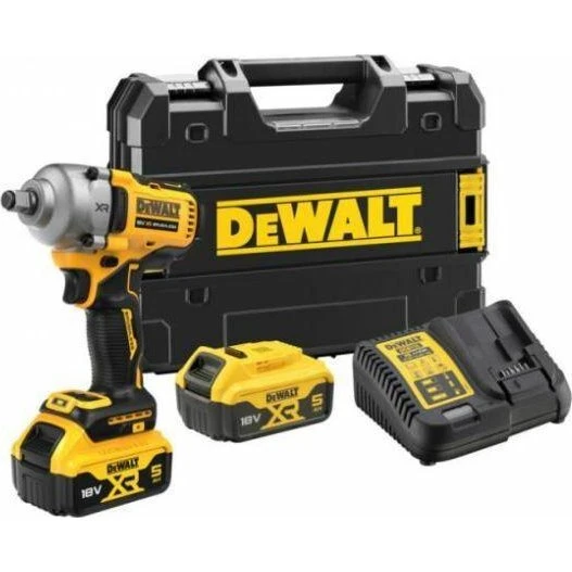 DeWALT DCF921D2T-QW 18 V XR Kompakt Slagnøgle med 2 Batterier og Lader