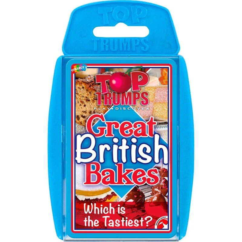 Top Trumps Great British Bakes - Kortspil med 30 britiske kager