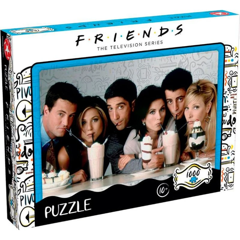Winning Moves Friends - Milkshake Puslespil (1000 brikker)
