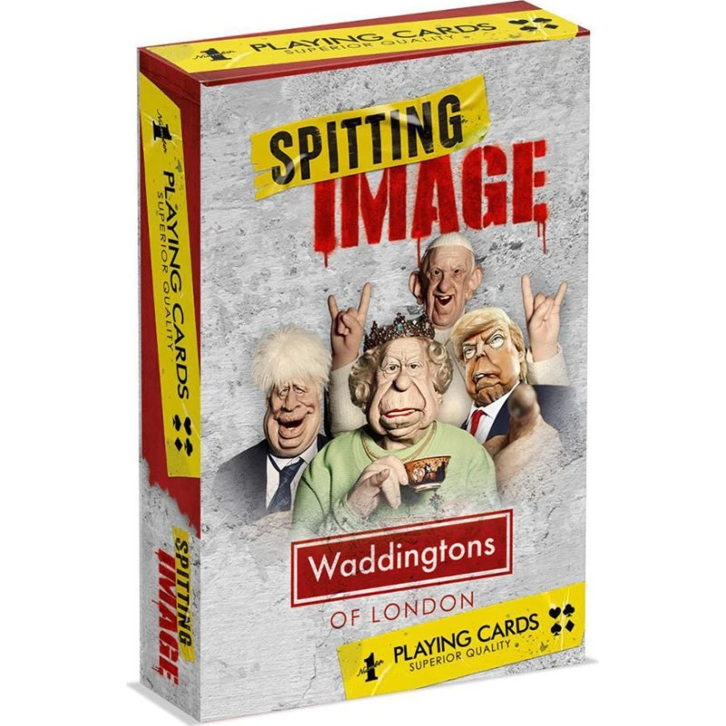 Waddingtons Spitting Image - Kortspil