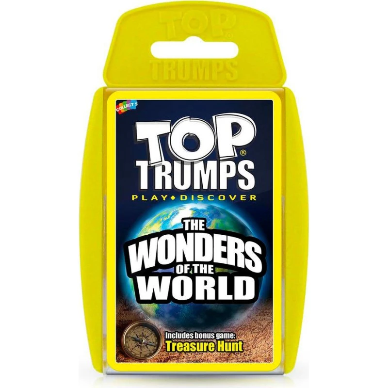 Top Trumps Wonders of the World Kortspil, 3+ år