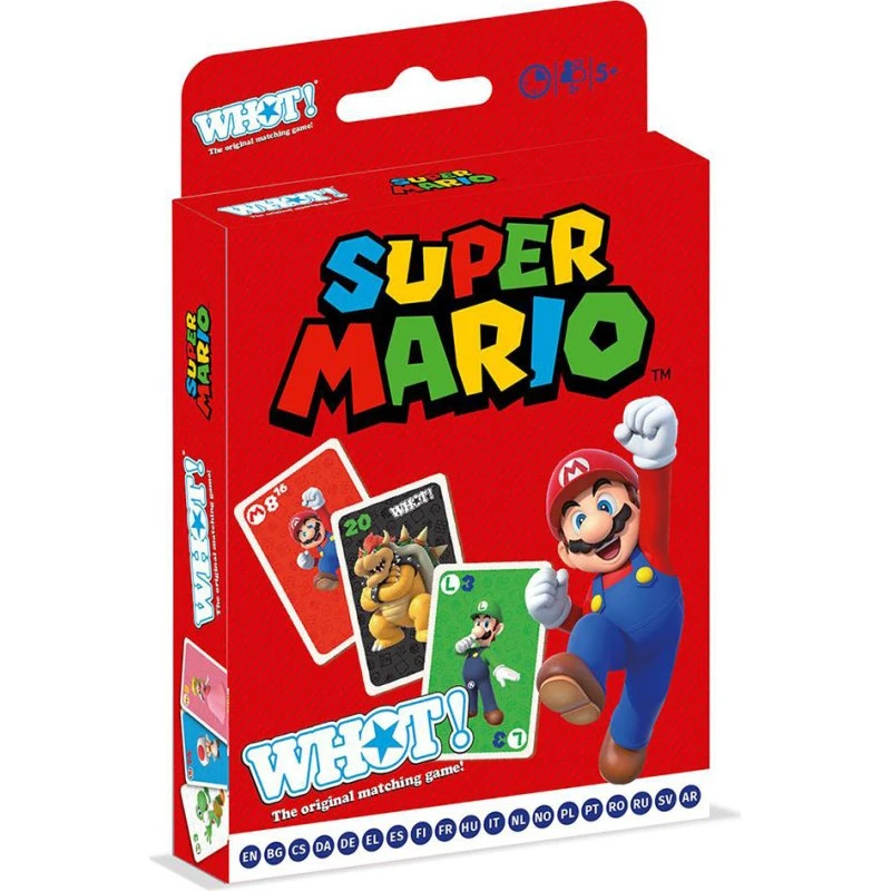 Winning Moves Super Mario WHOT! (Engelsk)