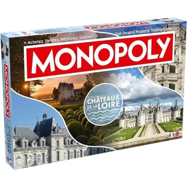 Monopoly Chateaux of the Loire - Brætspil