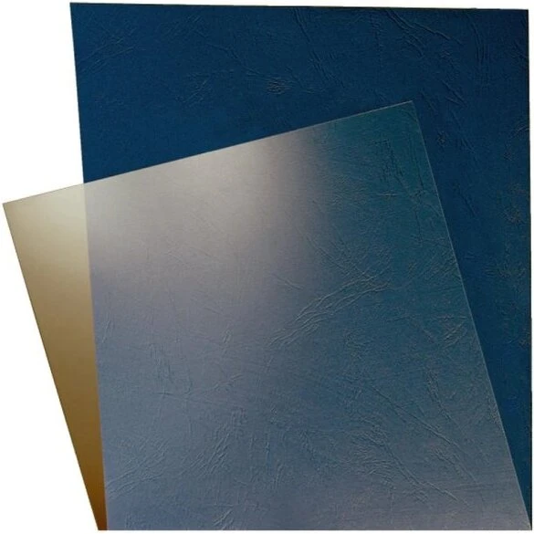 Leitz omslag i glasklar film A4 180 µm 100 stk