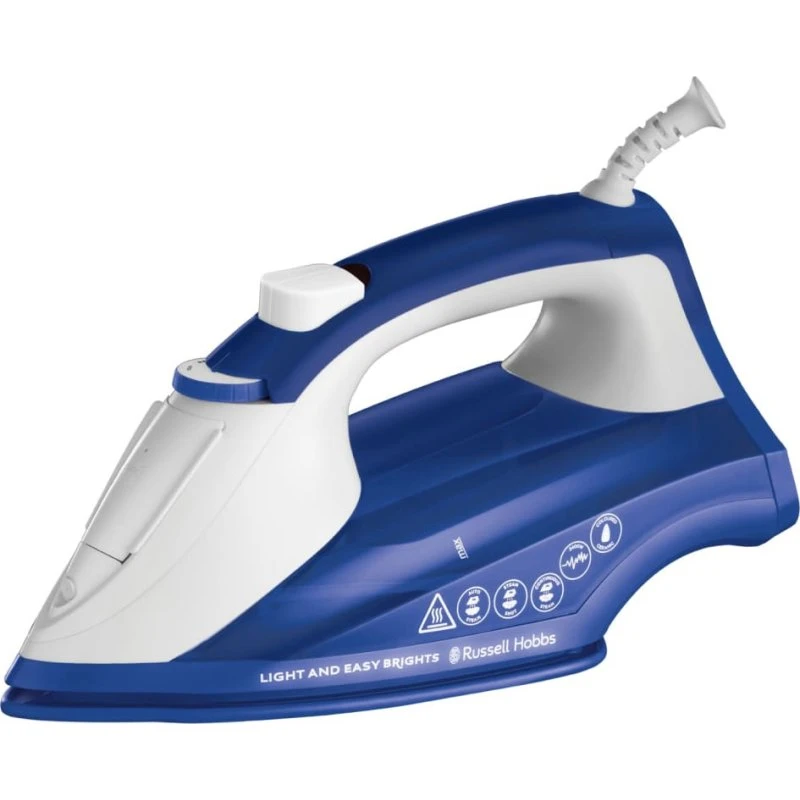Russell Hobbs Light & Easy Dampstrygejern 26483-56, Blå