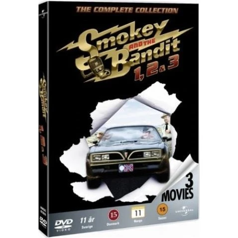 Smokey And The Bandit 1-3 - Complete DVD Boxset