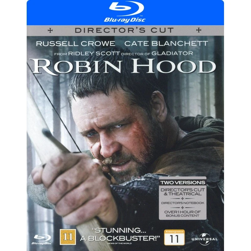 Robin Hood (2010) - Russell Crowe - Blu-ray (Director's Cut)