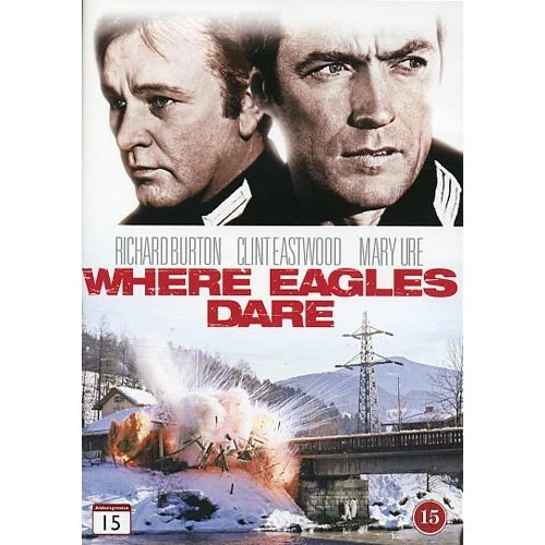 Clint Eastwood: Ørneborgen / Where Eagles Dare – DVD
