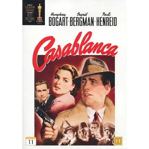 Casablanca (DVD) – Nyrestaureret klassiker med ekstramateriale
