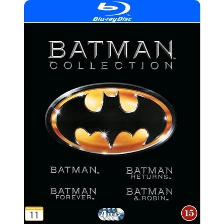 Batman: 4 Movie Collection (1989–1997) – Blu-ray