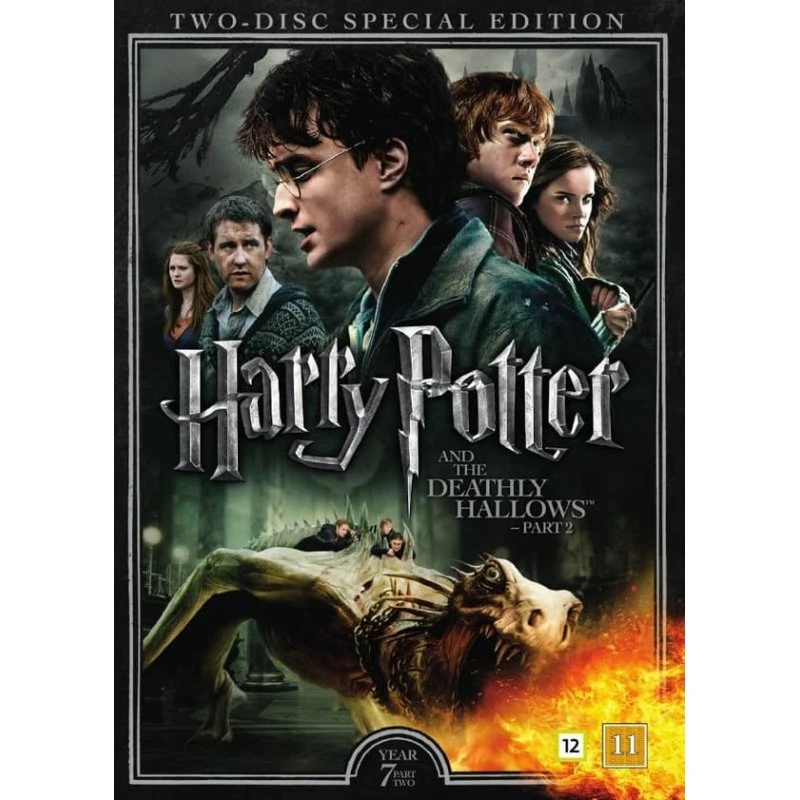 Harry Potter og Dødsregalierne - Del 2 (2 DVD)