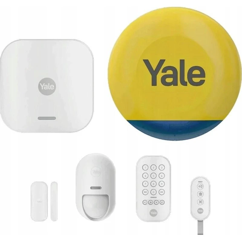 Yale Smart Alarm Startsæt med 6 elementer