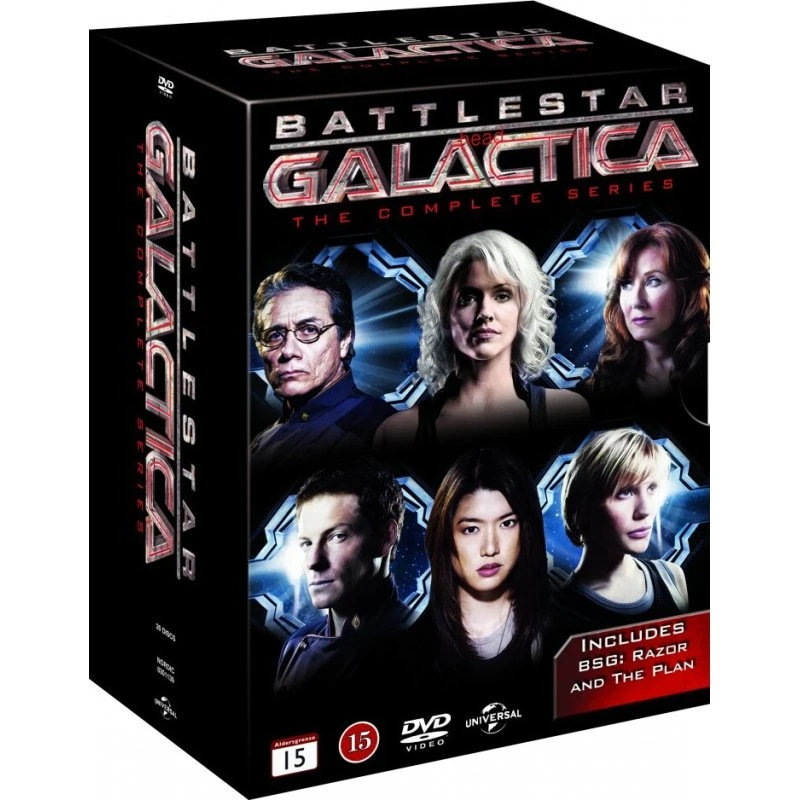 Battlestar Galactica - Den Komplette Serie - DVD