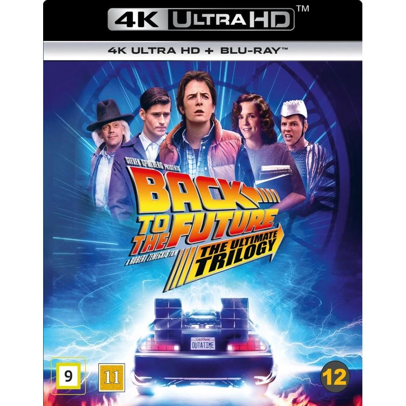 Back to the Future: Ultimate Trilogy 4K UHD + Blu-ray