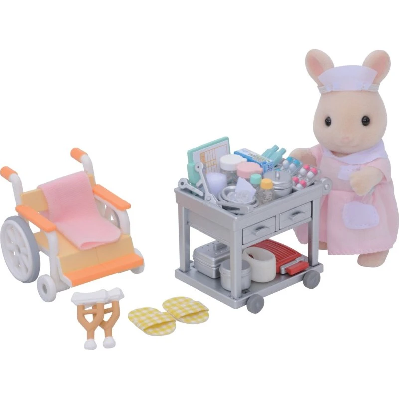 Sylvanian Families Landsbysygeplejerske Legesæt - 3+