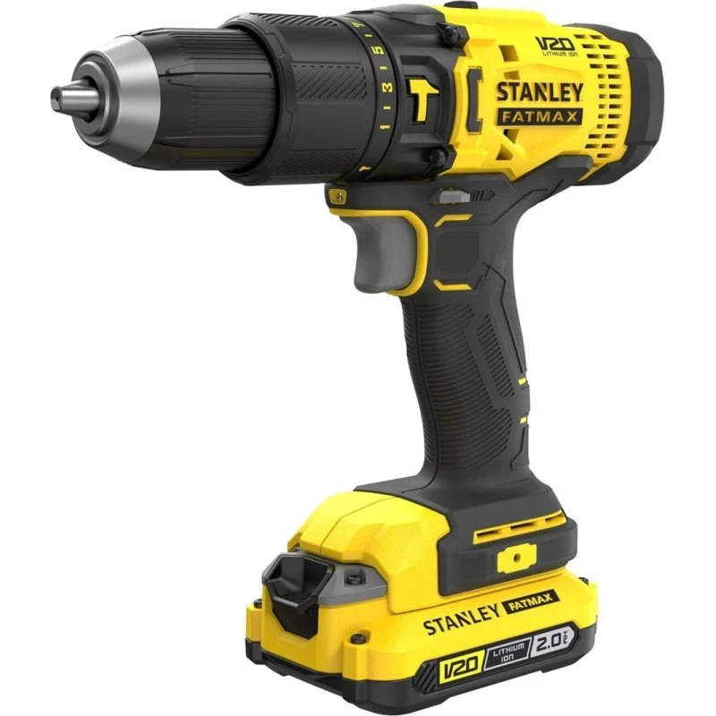 Stanley FATMAX SFMCD711D2K 18V Skruemaskine med 2x2,0 Ah Batterier