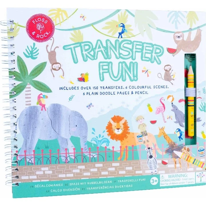 Transfer Fun - Jungle, 150 overførselsmærker med jungle-tema