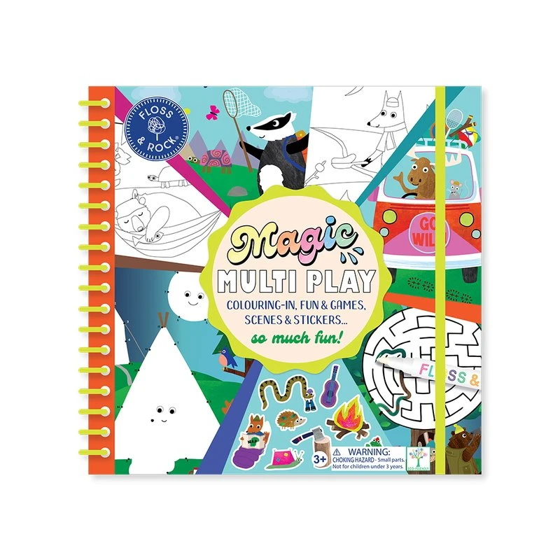 Floss & Rock - Aktivitetsbog Naturen (3-5 år)