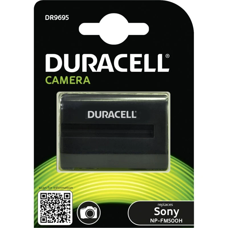 Duracell DR9695 Li-Ion 1400mAh til Sony α DSLR-A200/A300/A350/A500/A550/A700/A850/A900