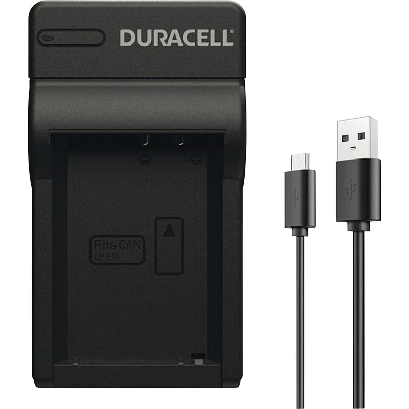 Duracell DR9967 Batterioplader med USB-kabel