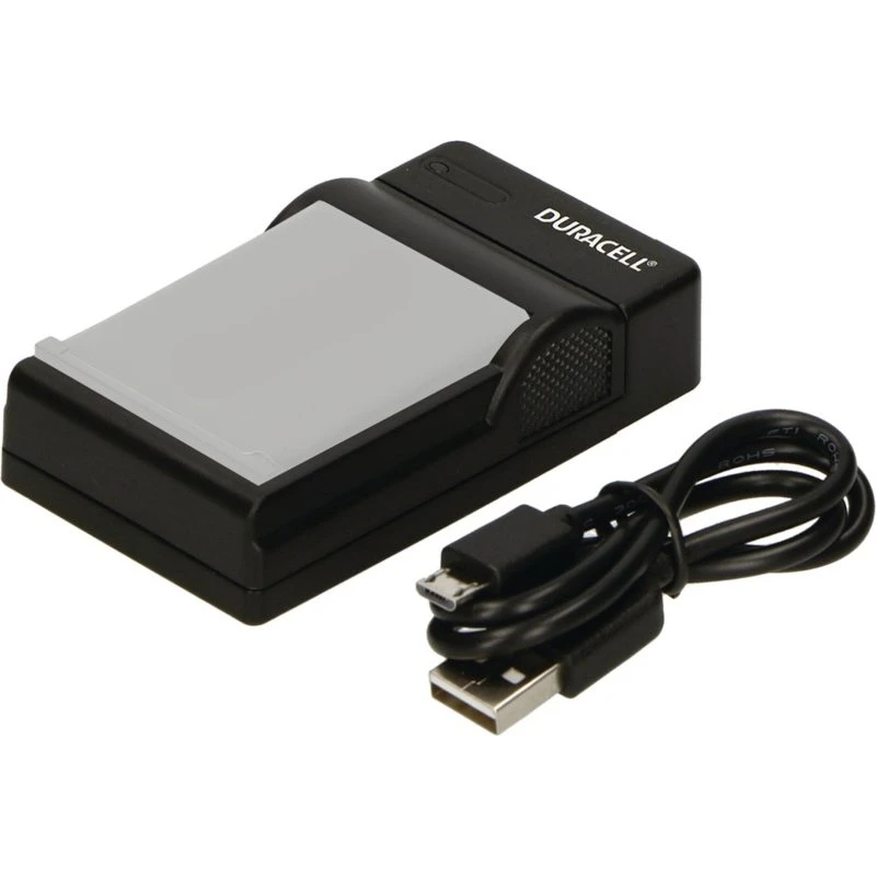 Duracell LI-40B Batterioplader med USB-kabel
