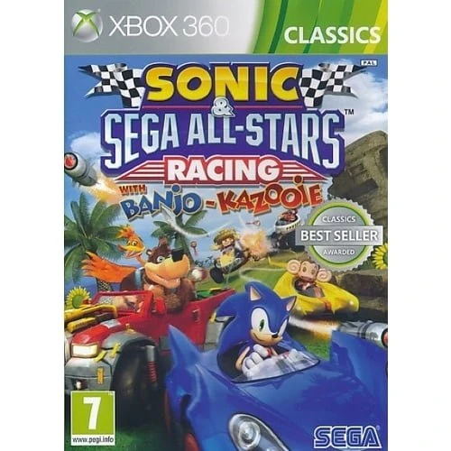 Sonic & SEGA All-Stars Racing w. Banjo & Kazooie (Xbox 360)