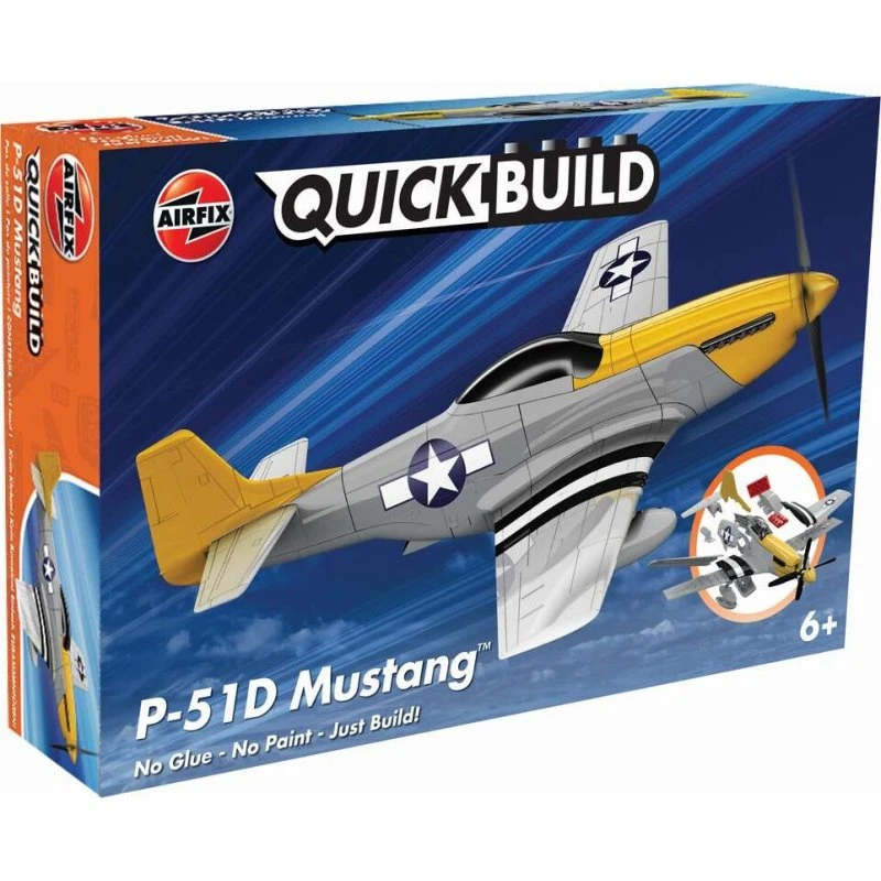 Airfix Quickbuild P-51D Mustang J6016