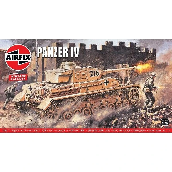 Airfix Panzer IV 1:76 Byggesæt