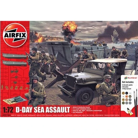 Airfix D-Day Sea Assault Model Kit 1:72