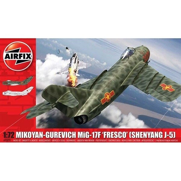 Airfix Mikoyan-Gurevich MiG-17 Fresco 1:72 Byggesæt