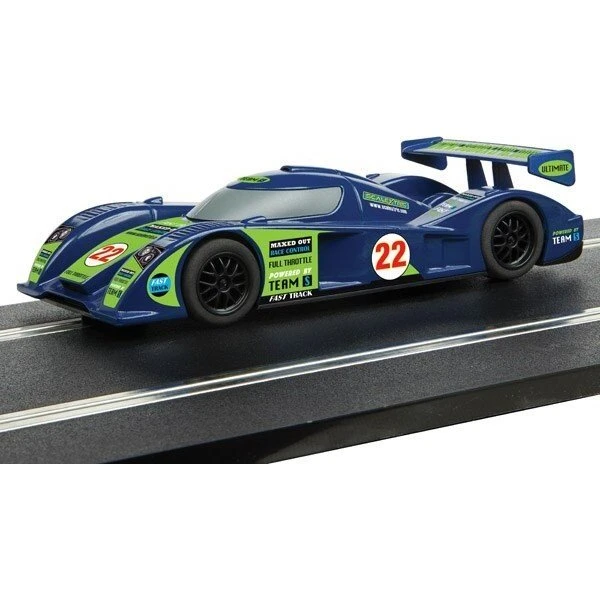 Scalextric Start Endurance Bil Maxed Out Race Control 1:32 Blå Grøn