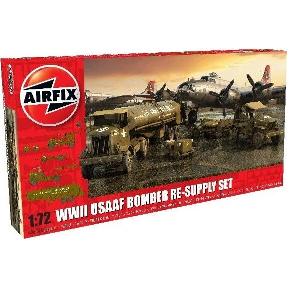 Airfix USAAF 8th Airforce Bomber Resupply Set 1:72