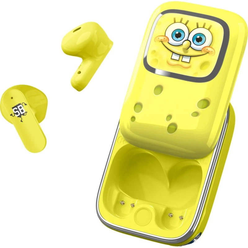 OTL Svampebob Firkant Trådløse Earbuds Gul