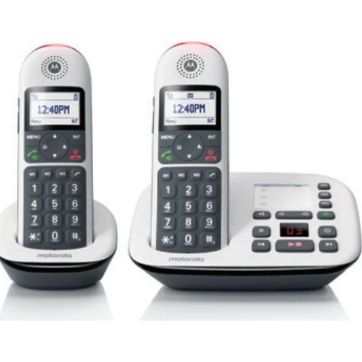 Motorola CD5011 Sort, 2 trådløse håndhold