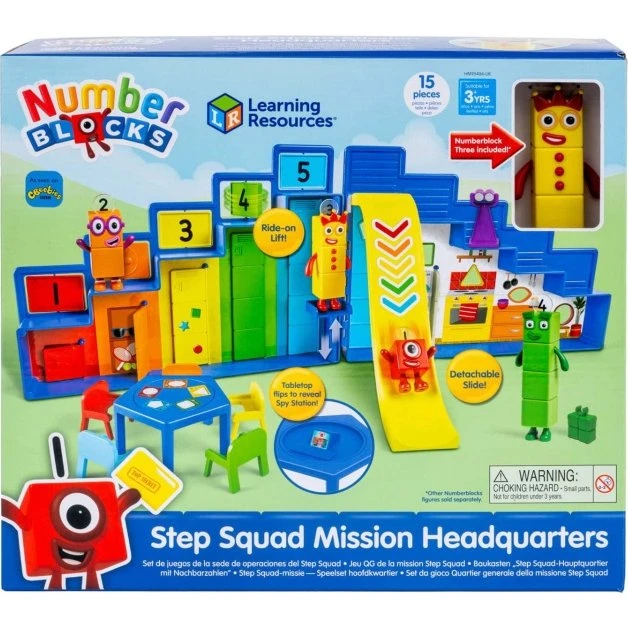Learning Resources Numberblocks Step Squad Mission Hovedkvarter (HM95404-SCA)