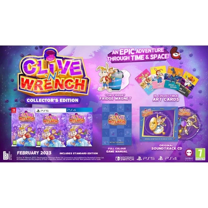 Numskull Games Clive 'n' Wrench (Collector's Edition) – PS5