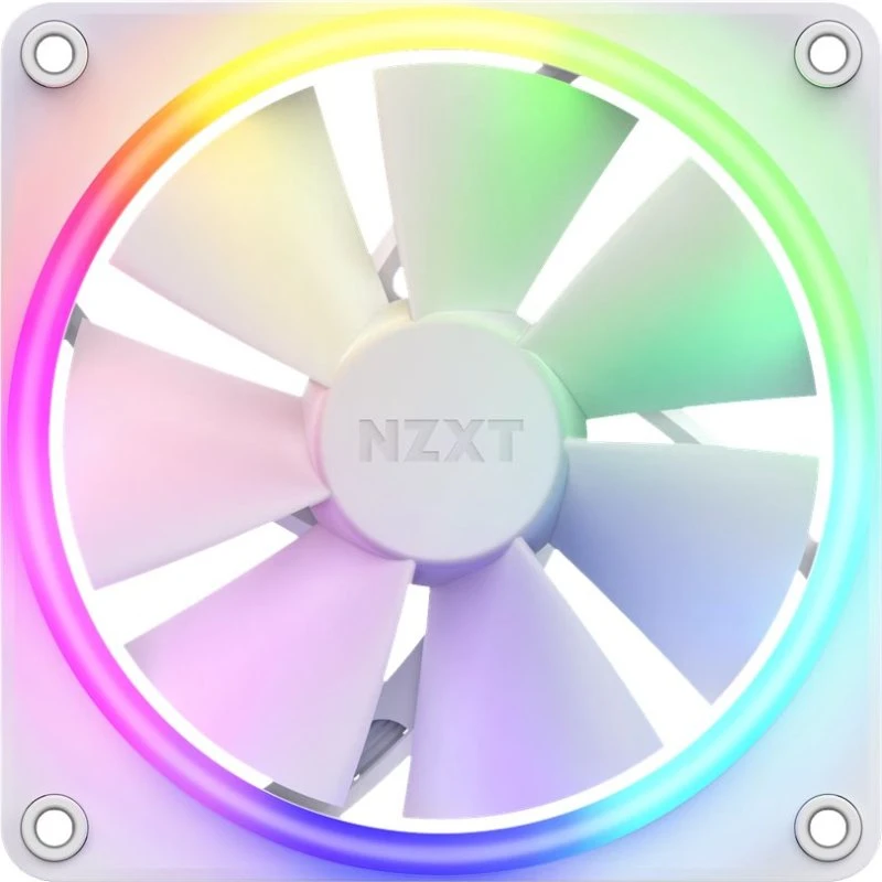 NZXT F120 RGB DUO Hvid 120mm Kabinet Køler