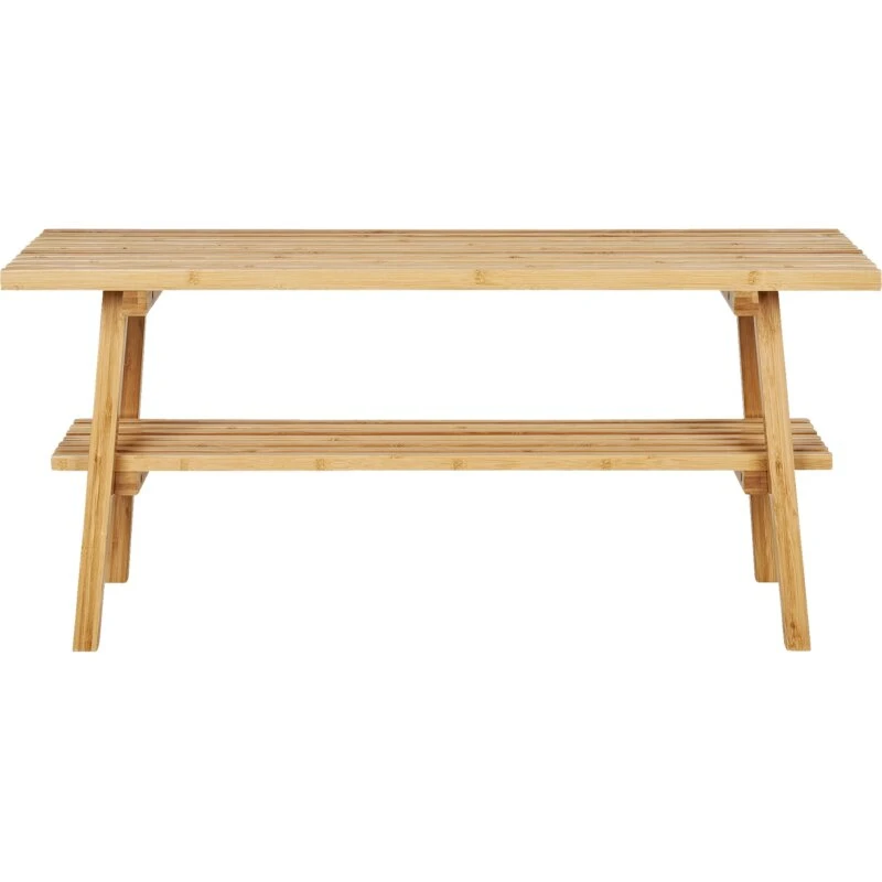 Boliginteriør Elva bænk bambus natur 70 x 28 cm