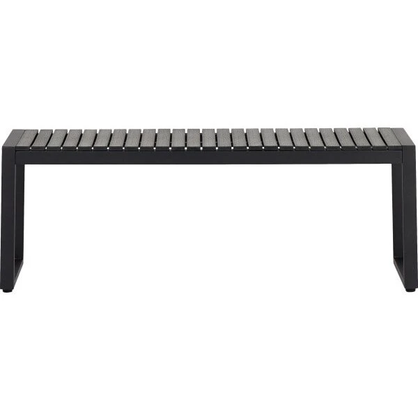 Norwood havebænk 120x40 cm, sort (Nonwood)