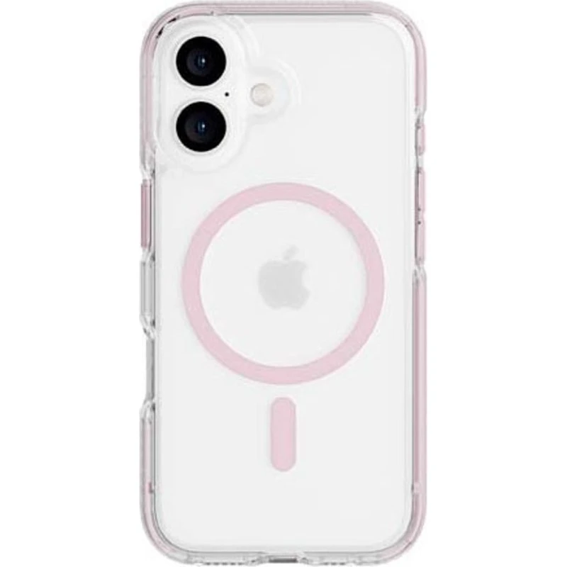 Tech21 EvoCrystal MagSafe Cover til iPhone 16, Pink