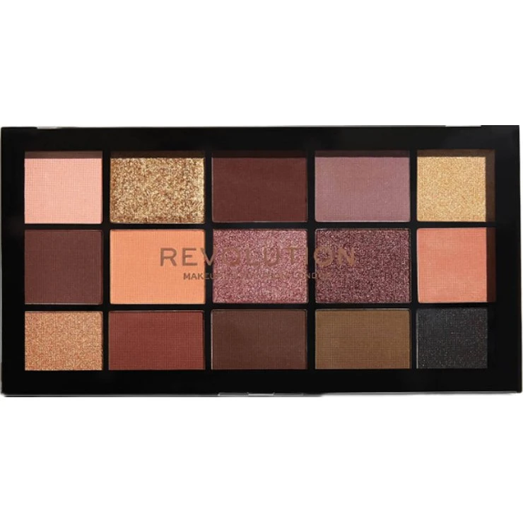 Makeup Revolution Reloaded Velvet Rose Øjenskyggepalette 16 g